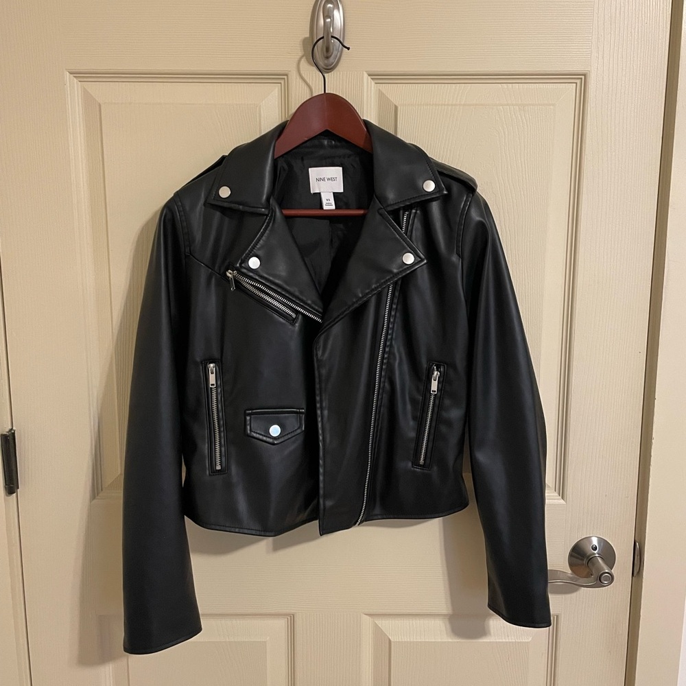 Nine West Faux Leather Jacket - New w/out tags!